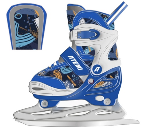 Коньки раздвижные Atemi Kids Cosmo фото 1