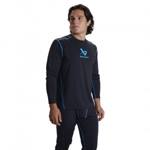 Термо-верх с дл. рукавом S22 BAUER BASICS BL LS TOP YTH   BLK 1060059 фото 1