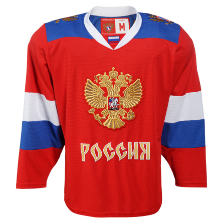 Майка хоккейная игровая Россия герб фото 1