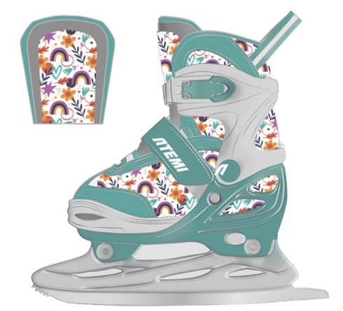 Коньки раздвижные Atemi Kids Forest фото 1